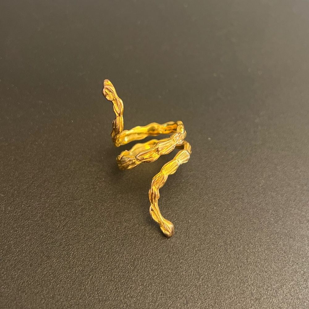 LIKE NEW Gas Bijoux Liane Bague Snake Ring - Picture 2 of 7